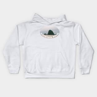 Haystack Rock Oregon Kids Hoodie